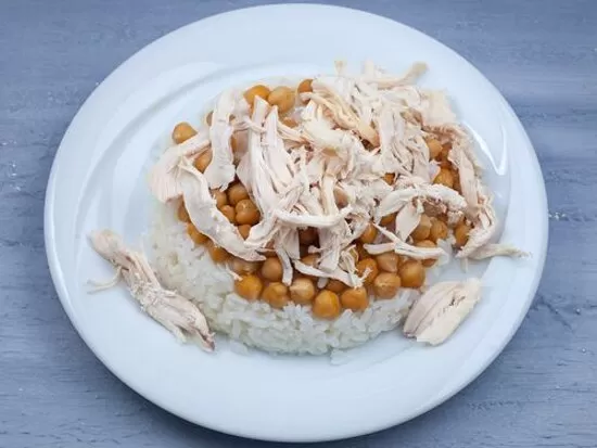 1,5 Porsiyon Tavuklu Nohutlu Pilav